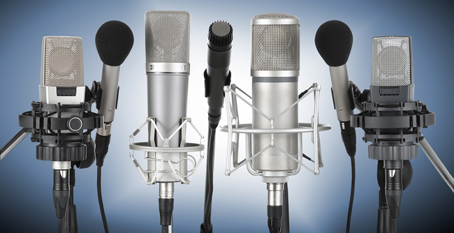 Copyblogger Comment Policy image of microphones: how to comment on Copyblogger